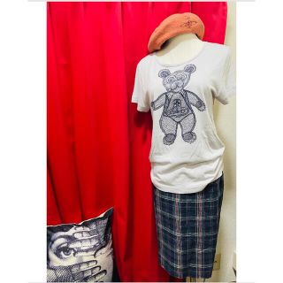 ヴィヴィアンウエストウッド(Vivienne Westwood)のヴィヴィアンテディベアクマオーブ半袖Tシャツカットソー二階堂ヒグチユウコ椎名林檎(カットソー(半袖/袖なし))