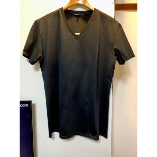 カミエラ(CAMIERA)の極美品【CAMIERA】カミエラ ギザコットン 高級綿 Vネックカットソー(Tシャツ/カットソー(半袖/袖なし))