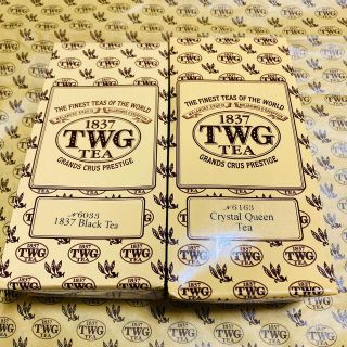 TWG【セット】1837ブラックティー＋クリスタルクイーンティー(茶)