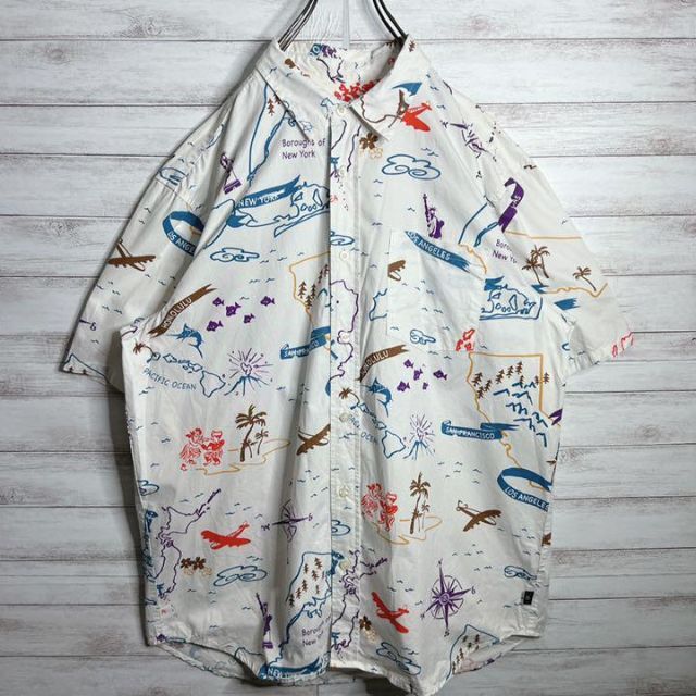 入手困難!!】ステューシー ✈︎ゆるだぼ 半袖シャツ 重ね着 VINTAGE