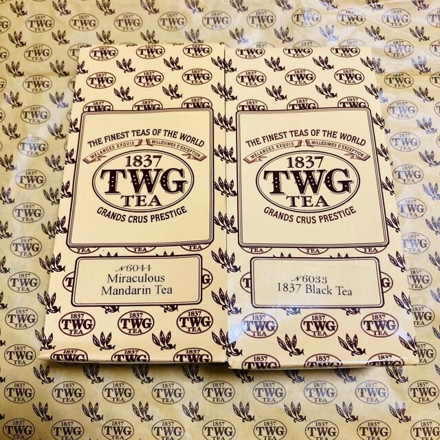 TWG【セット】1837ブラックティー＋ミラクルマンダリンティー 食品/飲料/酒の飲料(茶)の商品写真