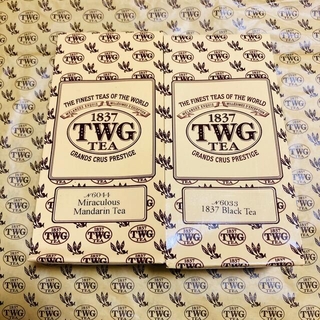 TWG【セット】1837ブラックティー＋ミラクルマンダリンティー(茶)