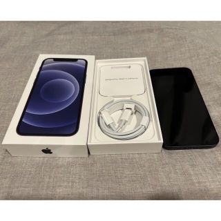 アップル(Apple)のiPhone12mini ブラック 128GB SIMフリー(スマートフォン本体)