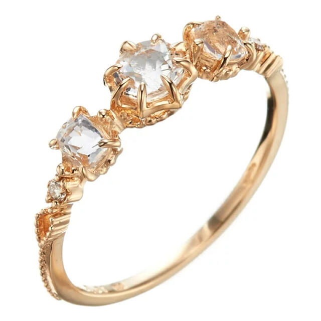agete ♡ K10 リング 9号-