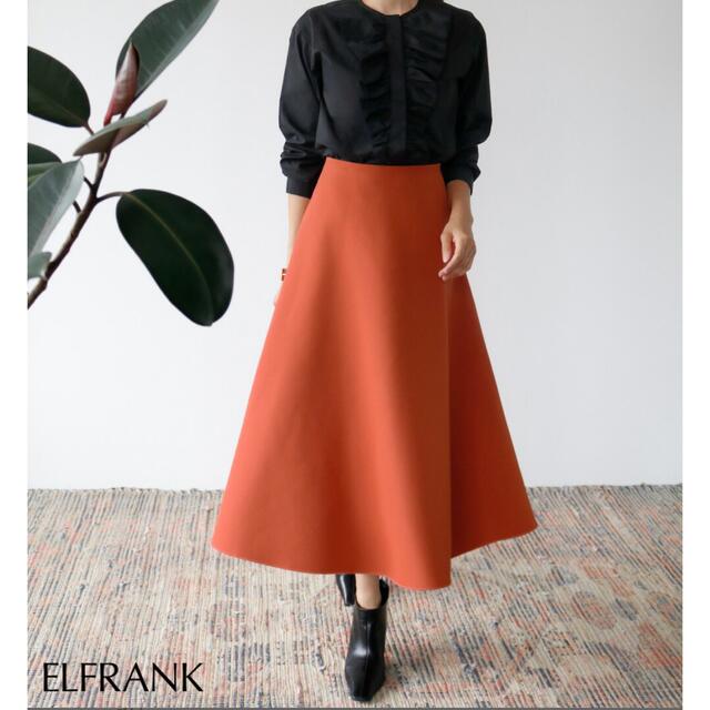 BIRTHDAY BASH(バースデーバッシュ)のELFRANK ボンディング　スカート レディースのスカート(ロングスカート)の商品写真