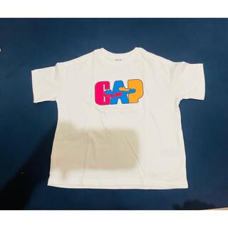 ギャップキッズ(GAP Kids)の【美品】ギャップロゴTシャツXS（110センチ相当）(Tシャツ/カットソー)