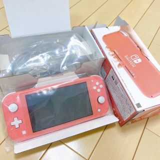 ニンテンドースイッチ(Nintendo Switch)のNintendo Switch NINTENDO SWITCH LITE ピンク(携帯用ゲーム機本体)