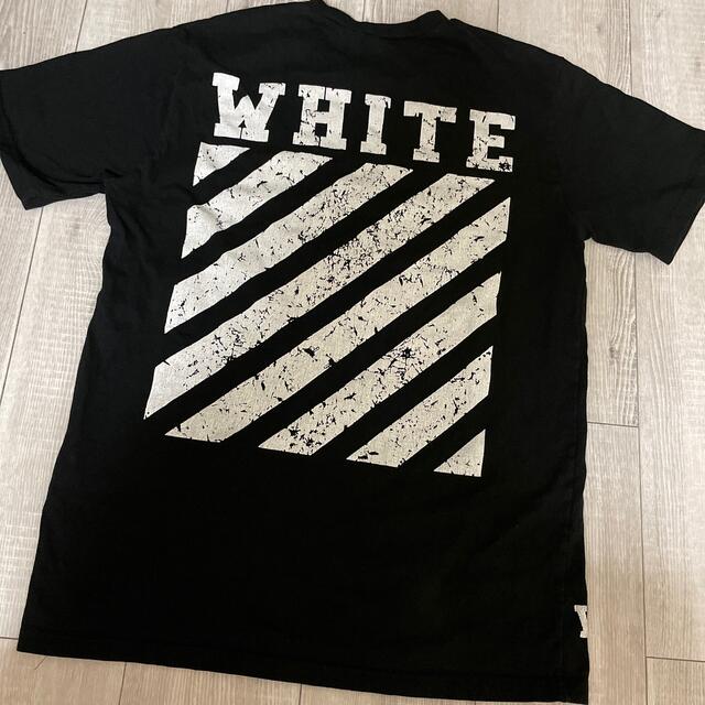 OFF-WHITE(オフホワイト)のOFF-WIHTE Tシャツ ブラックXL メンズのトップス(Tシャツ/カットソー(半袖/袖なし))の商品写真