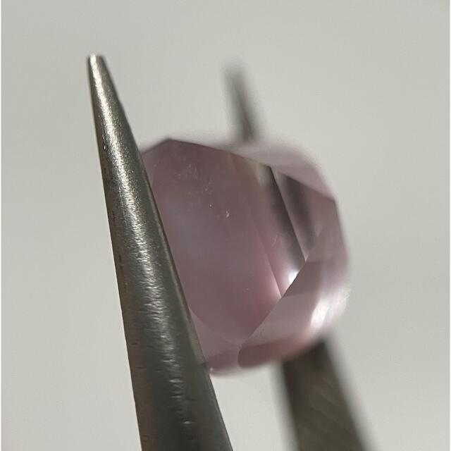ピンクシェル×水晶　シュガーローフ ハンドメイドの素材/材料(各種パーツ)の商品写真