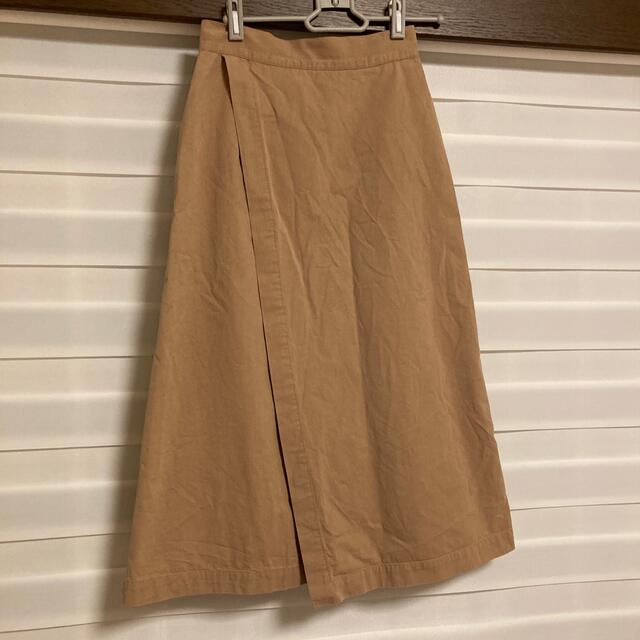 dazzlin(ダズリン)のダズリンミディ丈ラップスカート レディースのスカート(ロングスカート)の商品写真
