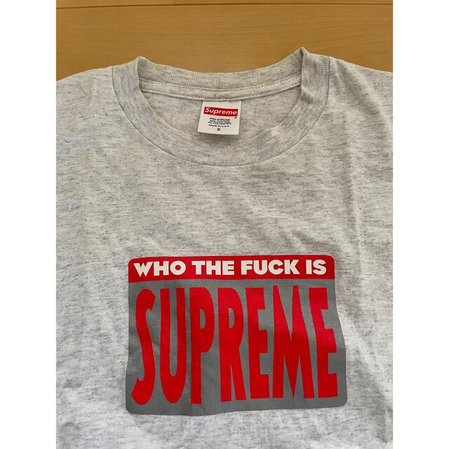 新品タグ付き　Supreme Who The Fuck Tee シュプリーム