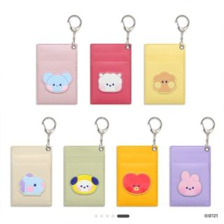 BT21 公式 minini ミニニ　レザーパッチ　カードホルダー　CHIMMY(アイドルグッズ)