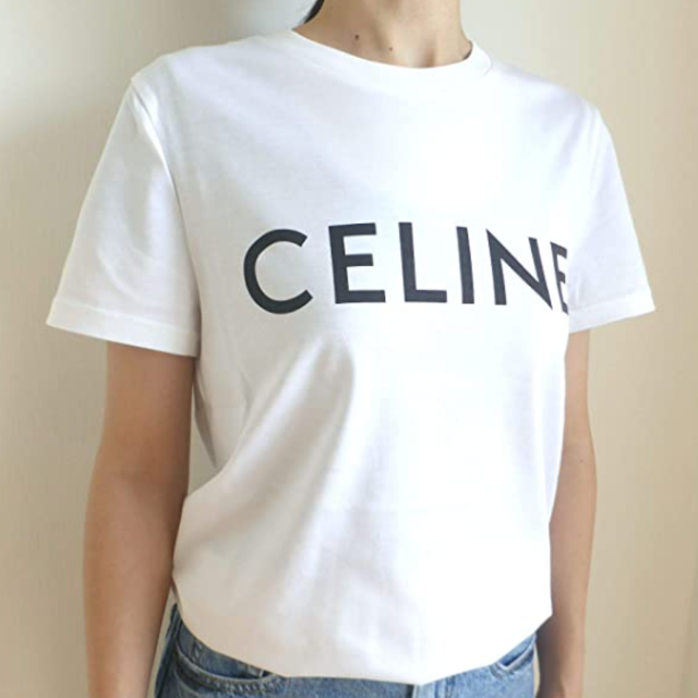 売筋 セリーヌ tシャツ Lサイズ CELINE ブラック　ほぼ新品 Tシャツ/カットソー(半袖/袖なし)
