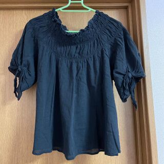 ダブルクローゼット(w closet)のダブルクローゼット　半袖ブラウス(シャツ/ブラウス(半袖/袖なし))