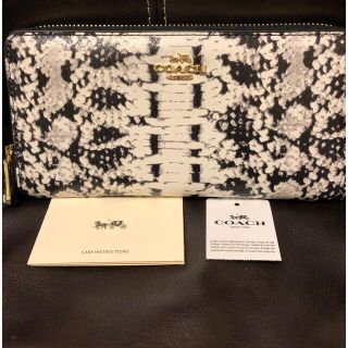 プレゼント 新品 ブラック 長財布 53659 COACH n34aF-m60151766677