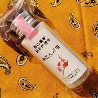 【送料込み】梅こんぶ塩 持ち運び便利ミニボトル(調味料)