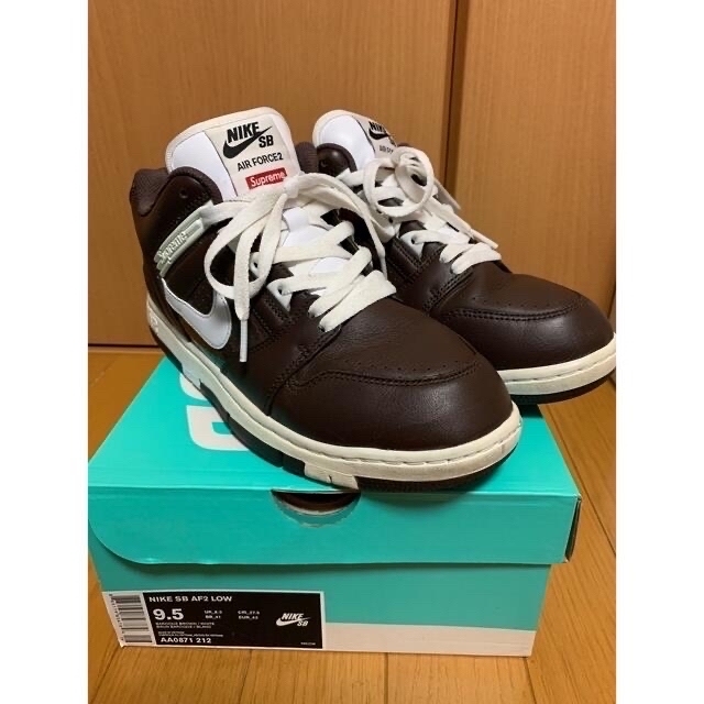 スニーカーSUPREME×NIKE SB AF2 LOW 27.5