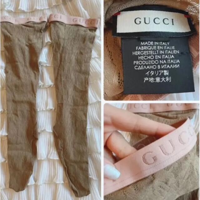 Gucci(グッチ)のGUCCI グッチ　ハイソックス　★正規美品★ レディースのレッグウェア(ソックス)の商品写真