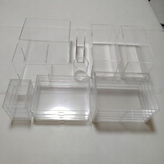 ムジルシリョウヒン(MUJI (無印良品))の無印良品　アクリル収納(ケース/ボックス)