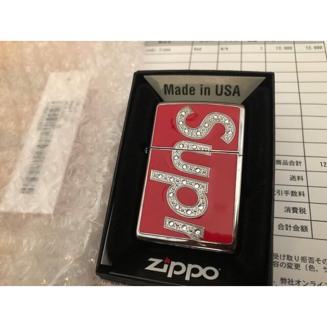 ☆シュプリーム☆ジッポ☆Swarovski Zippo☆Supreme