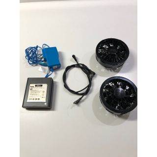 送料込み・セフト研究所★バッテリー・充電器・ファン★4点セット♪(扇風機)