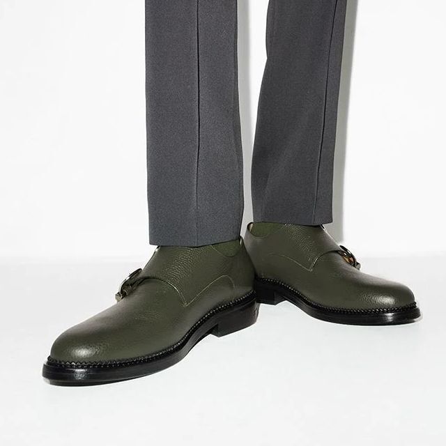 TOGA(トーガ)の【新品】Toga トーガ 25.5cm　革靴　モンクストラップ　ビジネス　高級 メンズの靴/シューズ(ドレス/ビジネス)の商品写真