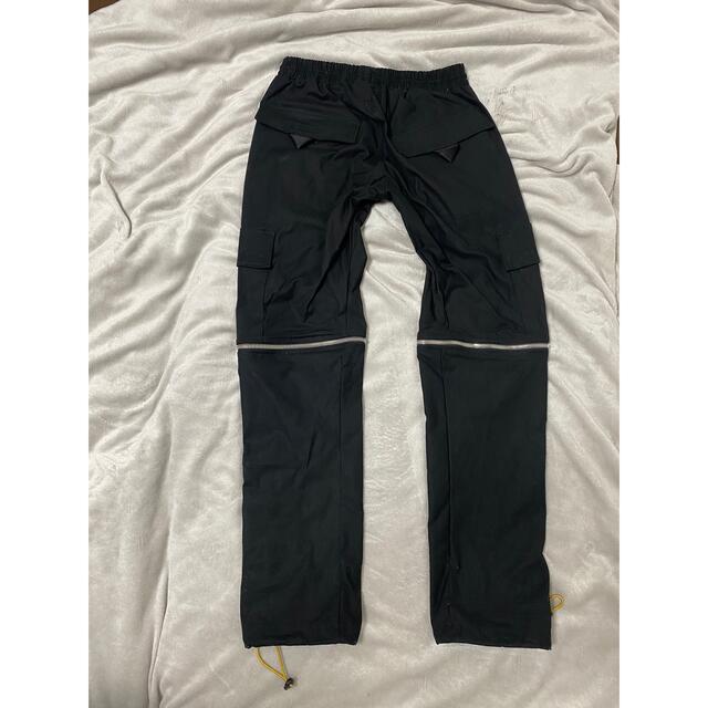 Rhude Zip Away Cargo Pants S 黒 希少 美品