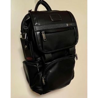 未使用】TUMI alpha3 ファイバーレザー フラップパック