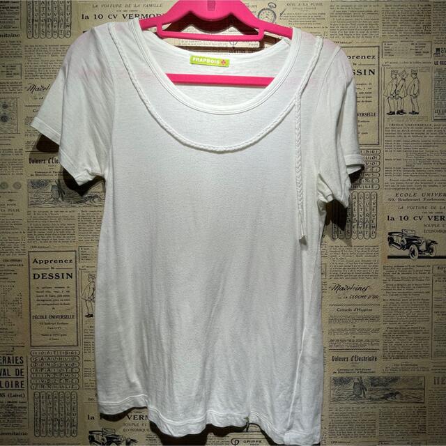 FRAPBOIS(フラボア)のFRAPBOIS フラボア 半袖Tシャツ トップス カットソー レディースのトップス(Tシャツ(半袖/袖なし))の商品写真