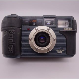 コニカミノルタ(KONICA MINOLTA)の【完動品】 Konica コニカ 現場監督 28 WB(フィルムカメラ)