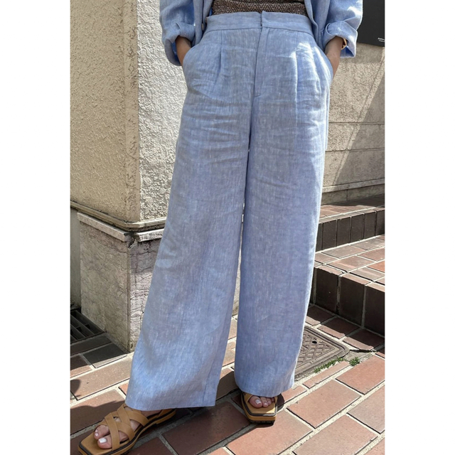 テーラードジャケットAMERI RUSTIC LINEN JACKET&PANTS