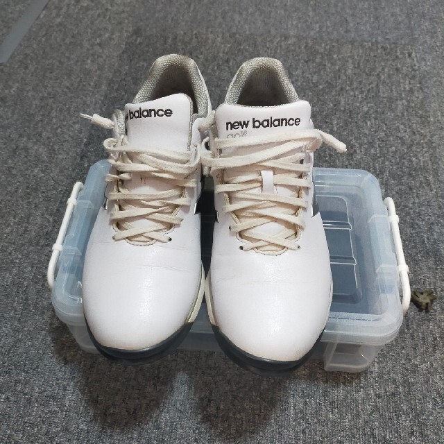 お気に入りのゴルフ新品 未使用 New Balance ゴルフシューズ MG2500 ホワイト udea.edu.pe