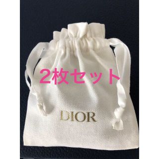 クリスチャンディオール(Christian Dior)のディオール 巾着 ポーチ  非売品(ノベルティグッズ)