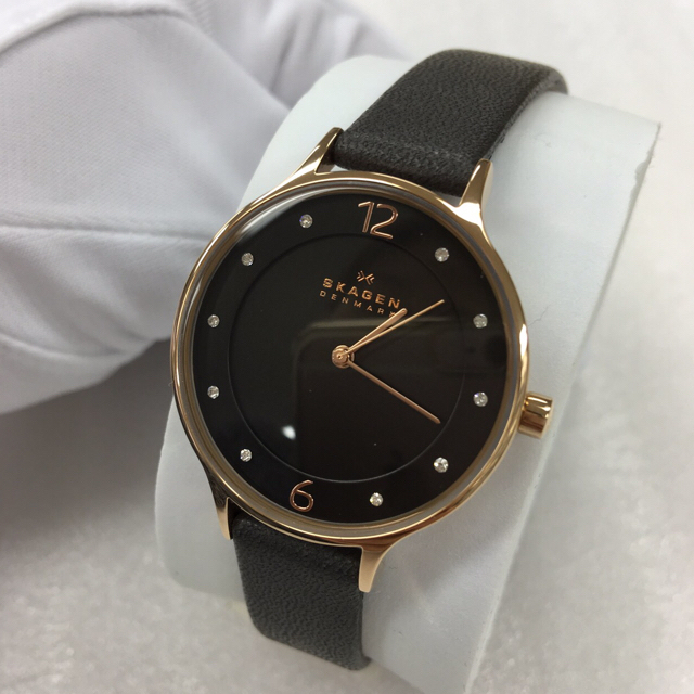 レザー色新商品 SKAGEN 腕時計 レディース SKW2267 上品 女性らしさUP