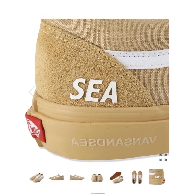 WIND AND SEA(ウィンダンシー)のwind and sea vans OLD SKOOL 28cm 新品 メンズの靴/シューズ(スニーカー)の商品写真