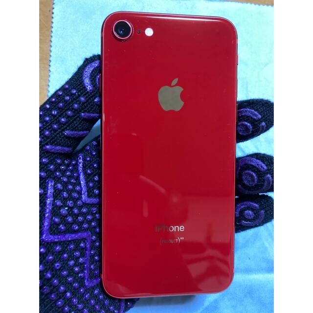 iPhone8 本体 RED 64 GB SIMロック解除済