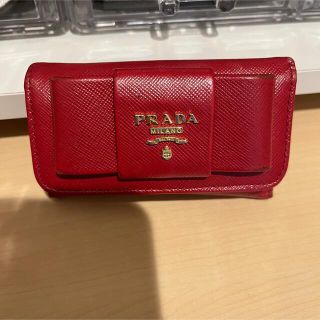 プラダ(PRADA)のPRADA リボンキーケース(キーケース)