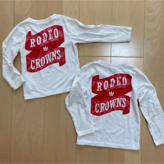 ロデオクラウンズ(RODEO CROWNS)の値下ロデオクラウンズ  kids ロンT 95~105 105~115(Tシャツ/カットソー)