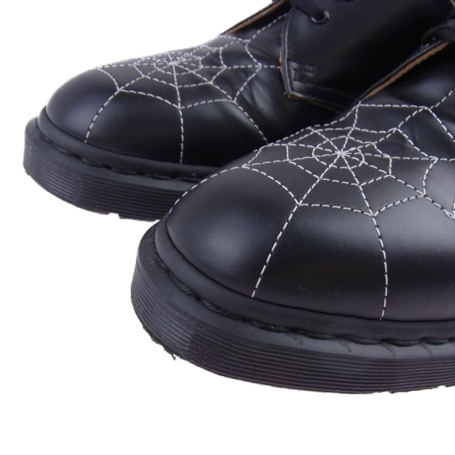 Supreme(シュプリーム)のSupreme シュプリーム その他靴 22SS × Dr. Martens ドクターマーチン Spiderweb 3 Eye Shoe  ブラック系 UK7【中古】 メンズの靴/シューズ(その他)の商品写真