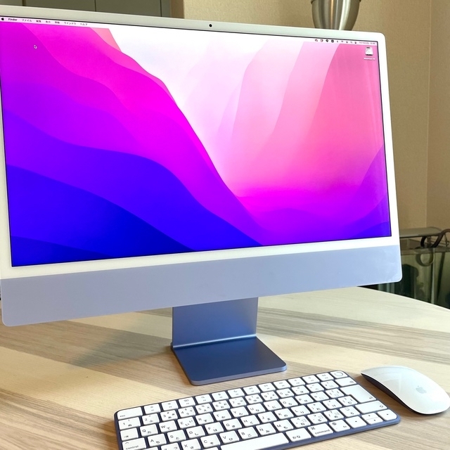 iMac M1 24インチ メモリ16GB SSD512GB パープル