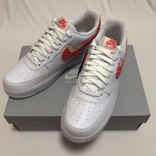 ナイキ(NIKE)のナイキ エアフォース1 LOW ペイズリーオレンジ 28センチ(スニーカー)