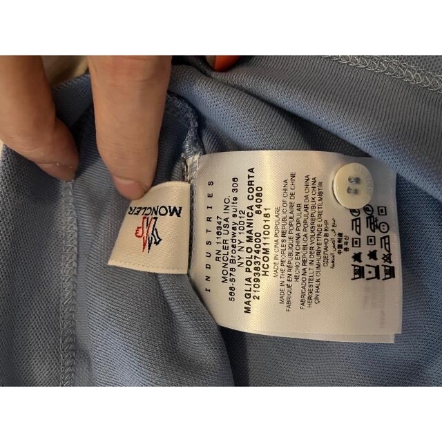 MONCLER(モンクレール)のMONCLER 未使用レディース半袖ポロシャツ レディースのトップス(ポロシャツ)の商品写真