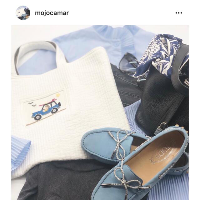 familiar - mojocamar レッスンバッグ トートバッグ 白 お受験 familiar - mojocamar レッスンバッグ トートバッグ 白 お受験