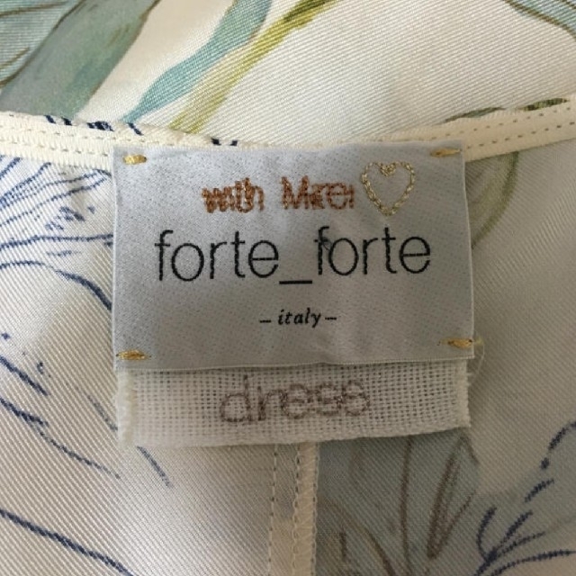 Ron Herman(ロンハーマン)の【美品】forte_forte フォルテフォルテ ワンピース レディースのワンピース(ロングワンピース/マキシワンピース)の商品写真