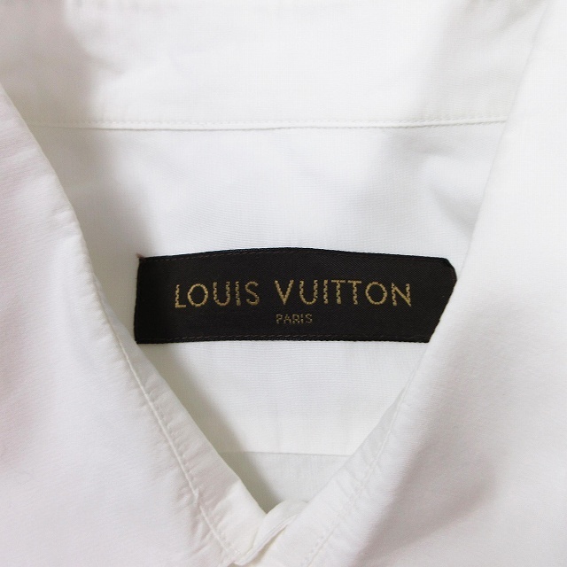 LOUIS VUITTON(ルイヴィトン)のルイヴィトン LOUIS VUITTON V ロゴ プリント シャツ ドレス メンズのトップス(シャツ)の商品写真