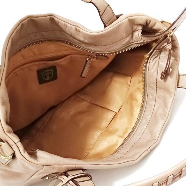 TOPKAPI(トプカピ)のトプカピ ハンドバッグ - ベージュ レザー レディースのバッグ(ハンドバッグ)の商品写真