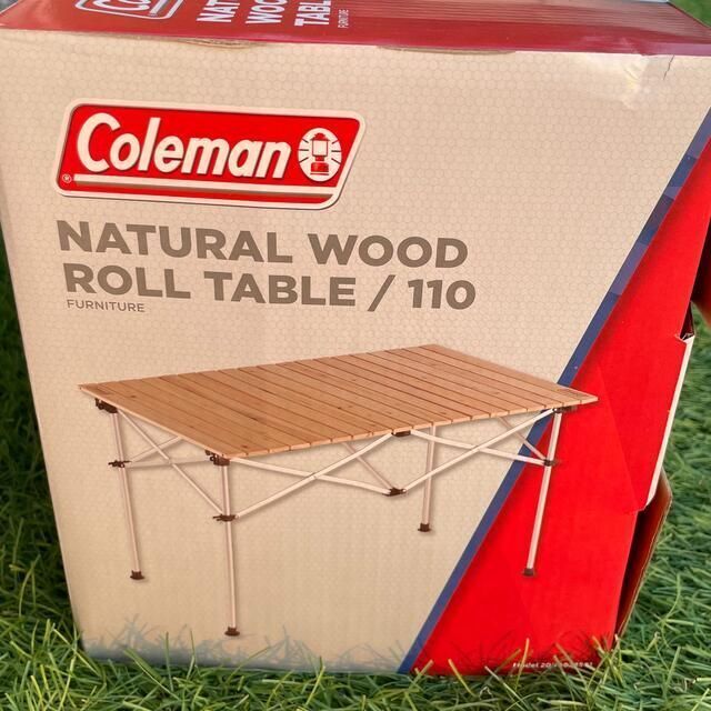 Coleman(コールマン)の★新品未使用★ナチュラル ウッド ロール テーブル 110 スポーツ/アウトドアのアウトドア(テーブル/チェア)の商品写真