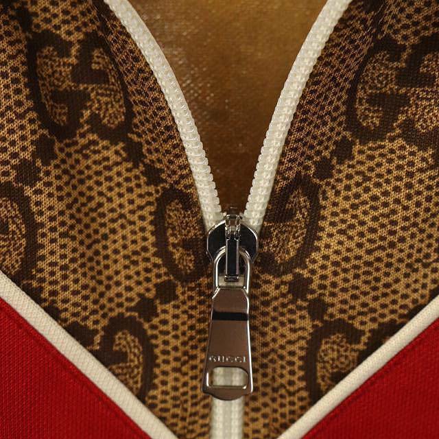 Gucci(グッチ)のグッチ GUCCI ジャケット ブルゾン XS キャメル ブラウン マルチカラー メンズのジャケット/アウター(ブルゾン)の商品写真