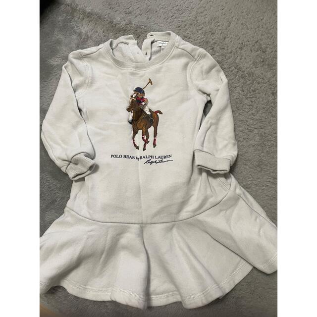 POLO RALPH LAUREN(ポロラルフローレン)のベビーワンピース キッズ/ベビー/マタニティのベビー服(~85cm)(ワンピース)の商品写真