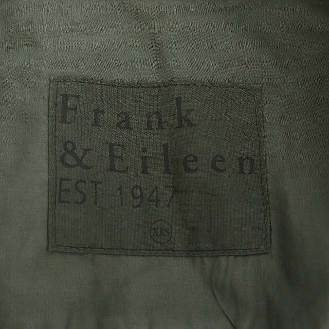 Frank&Eileen(フランクアンドアイリーン)のフランク&アイリーン ノースリーブシャツ ブラウス XXS カーキ レディースのトップス(シャツ/ブラウス(半袖/袖なし))の商品写真